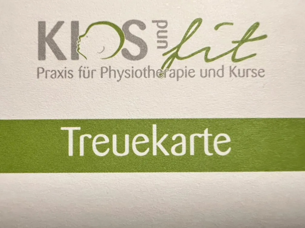 Treuekarte von KIDS und fit